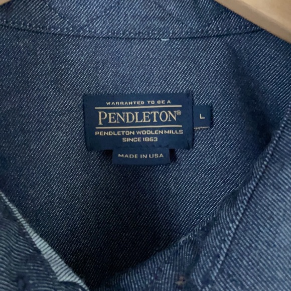 Pendleton Wool Denim Jacket - Picture 2 of 4